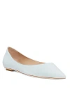 STUART WEITZMAN WOMEN'S EMILIA POINTED TOE FLATS