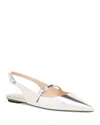 Stuart Weitzman Emilia Mary Jane Slingback Ballerina Flats