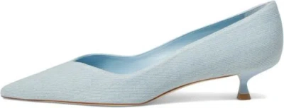 Pre-owned Stuart Weitzman Women's Eva 35 Pump In Light