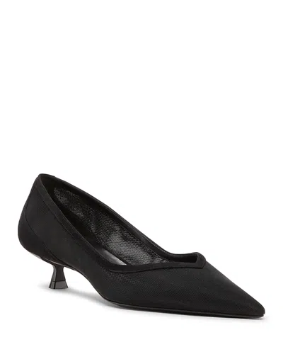 Stuart Weitzman Women's Eva 35 Pumps In Black