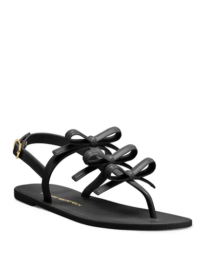 STUART WEITZMAN WOMEN'S FELICITY BOW SANDALS