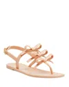 Stuart Weitzman Felicity Jelly Sandal In Poudre