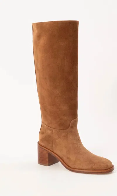 Stuart Weitzman Women's Finn Boot In Sadle In Brown