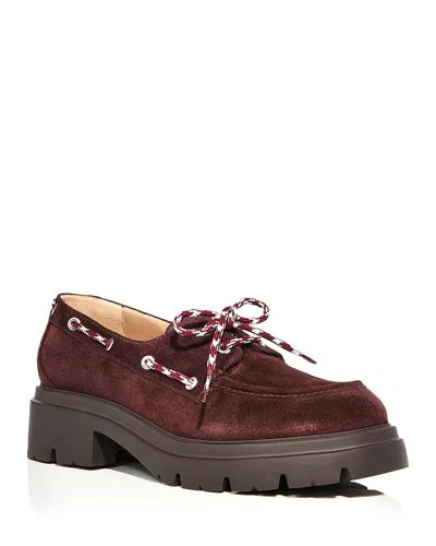 Stuart Weitzman Women's Hudson Lite Loafer Flats In Brown