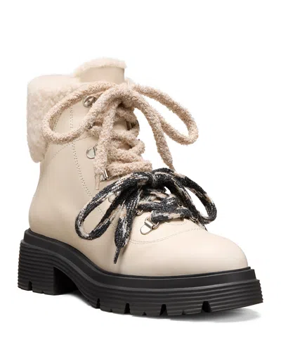STUART WEITZMAN WOMEN'S HUDSON LITE SHEARLING LINED BOOTS
