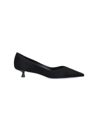 Stuart Weitzman Women's Leather Heeled Boots In Black
