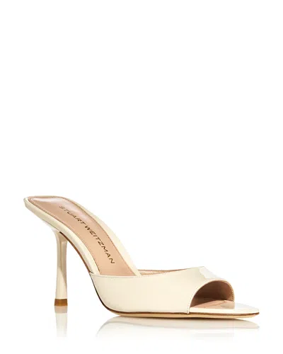 Stuart Weitzman Women's Lexington 85 Mules In Animal Print