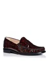 Stuart Weitzman Women's Lottie Loafer Flats In Dark Brown