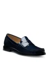 Stuart Weitzman Women's Lottie Loafer Flats In Blue