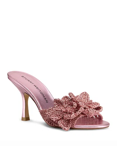 Stuart Weitzman Women's Lotus Slide Sandals In Pink