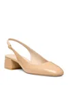 Stuart Weitzman Vivienne 35 Slingback Pump In Adobe