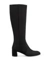 Stuart Weitzman Women's Maeve Zip Boots In Black