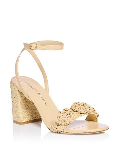 STUART WEITZMAN WOMEN'S MAGNOLIA BLOCK 85 SANDALS