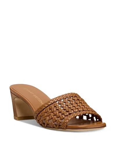 Stuart Weitzman Marina Slide 50 In Brown