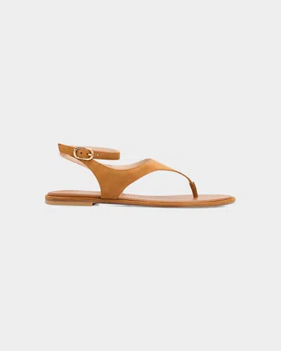 Stuart Weitzman Women's Marley Suede Sandals In Blue