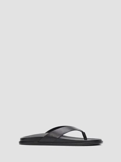 Stuart Weitzman Marykate Thong Sandal In Black
