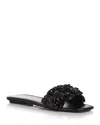 Stuart Weitzman Meadow Slide In Black