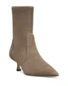 Stuart Weitzman Suede Naomi Ankle Boots 50 In Gray