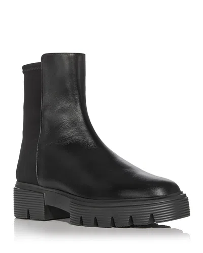 Stuart Weitzman Women's Nolita Stretch Back Booties In Black
