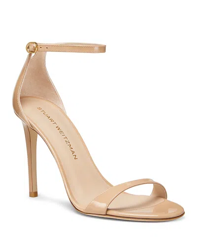Stuart Weitzman Women's Nudist 100 Sandals In Adobe