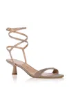 Stuart Weitzman Women's Nudist 50 Wrap Sandals