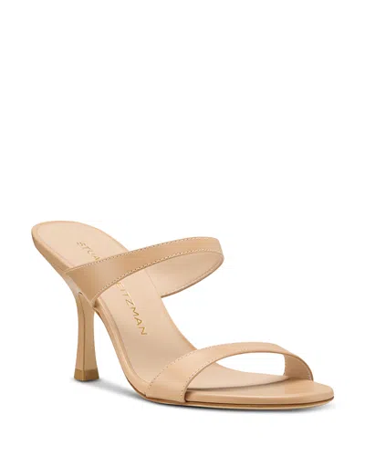 Stuart Weitzman Women's Nudist 85 Slide Sandals In Neutral