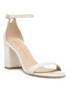 Stuart Weitzman Women's Nudist Block 75 Sandals In Cream