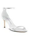 Stuart Weitzman , Nudistsong, Last Chance, White, Patent