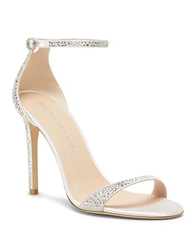 STUART WEITZMAN WOMEN'S NUDIST SHINE 100 SANDALS