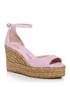 Stuart Weitzman Women's Nudistia Espadrille Wedge Sandals In Ballet