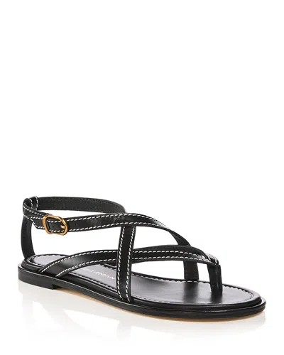 Stuart Weitzman Women's Park Sandals In Black