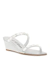 STUART WEITZMAN WOMEN'S PEARLITA 50 EMBELLISHED WEDGE SANDALS