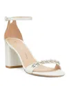Stuart Weitzman Nudist Ankle Strap Sandal In White