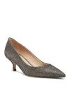 Stuart Weitzman Stuart 35mm Glitter Pumps In New Pyrite