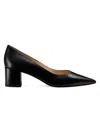 Stuart Weitzman Power Block-heel Pumps In Black