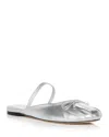 Stuart Weitzman Prima Bow Ballet Mule