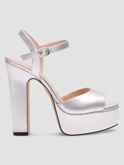 Stuart Weitzman Women's Reade 130mm Leather Platform Sandals In Multi