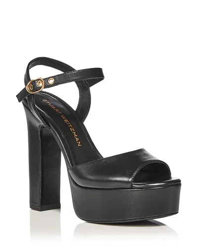 Stuart Weitzman Women's Reade Platform Sandals In Black
