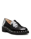 Stuart Weitzman Woman Loafers Black Size 7.5 Leather In Black