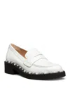Stuart Weitzman Reverie Loafer In White