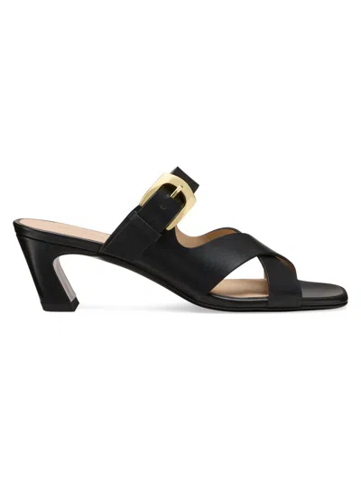 Stuart Weitzman Women's Sai 50 Sandals In Black