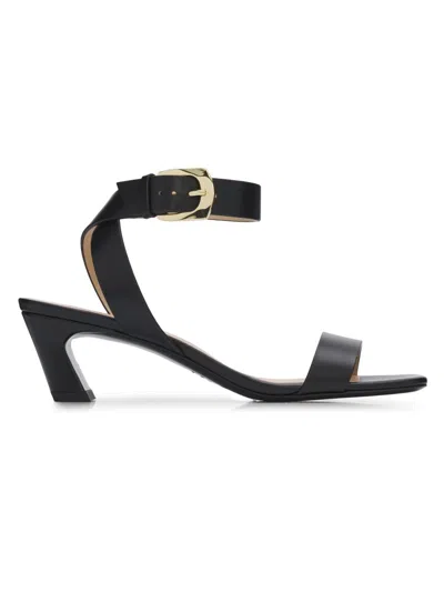 Stuart Weitzman 50mm Sai Leather Ankle-strap Sandals In Multi