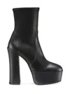 Stuart Weitzman Skyhigh 145 Stuart Platform Boot In Black