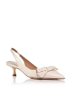 Stuart Weitzman Sofia Slingback Pump In Seashell