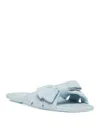 Stuart Weitzman Sofia Slide Sandal In Light