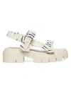 Stuart Weitzman Sofia Nolita Lug Sole Sandal In Beige