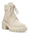 Stuart Weitzman Soho Hiking Boot In Oat Tonal