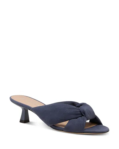 Stuart Weitzman Women's Soplaya 50 Slides In Blue