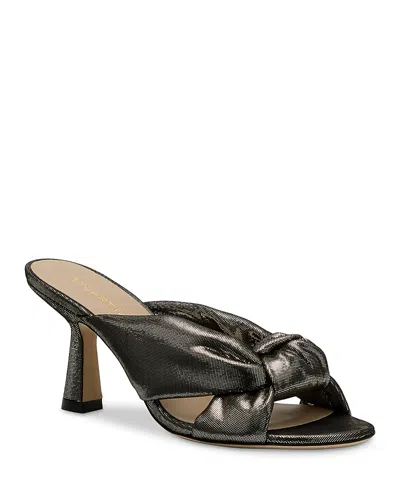 Stuart Weitzman Women's Soplaya 75 Slides In Gray