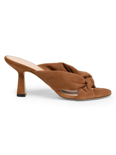 Stuart Weitzman Soplaya Sandals In Brown